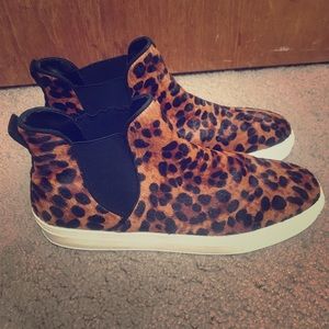 Zara Leopard Print Sneakers